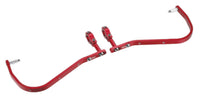 ACCEL rankų apsaugos handbarai su aliuminio tvirtinimu enduro 22MM raudona be plastikinės apsaugos
