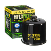 HIFLO alyvos filtras HF 204 RACING HONDA KAWASAKI YAMAHA veržlė 17MM