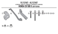 KAPPA šoninio laikiklio adapteris KL1121 KLX1121 HONDA CB 500X '17-'18
