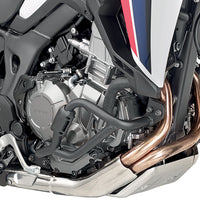 KAPPA variklio apsaugos HONDA CRF 1000L AFRICA TWIN '16-'19 juodos