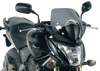 KAPPA spoileris/stiklas HONDA CB 600 HORNET '07-'10 33,5 x 40,5 cm tamsintas su tvirtinimais