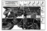 KAPPA centrinio kufro laikiklis KAWASAKI KLR 650 '07-'15 be plokštės