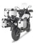 KAPPA šoninių MONOKEY dėžių laikiklis KAWASAKI VERSYS 650 '15-'25 taip pat MONOKEY RETRO-FIT dėžėms