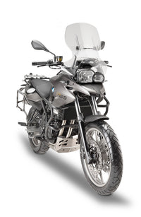 KAPPA stiklas BMW F 700 GS '13 reguliuojamas AIRFLOW skaidrus