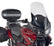 KAPPA stiklas HONDA XL 1000V VARADERO ABS '03-'12 60 x 48 cm tamsintas