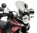 KAPPA stiklas HONDA XL 700V TRANSALP '08-'13 44,5 x 37 cm tamsintas