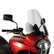 KAPPA stiklas KAWASAKI VERSYS 650 '06-'09 46 x 44,5 cm skaidrus