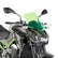 KAPPA stiklas KAWASAKI 900 '17-'18 37 x 32 cm lime su apšviestais kraštais ir tvirtinimais