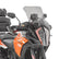 KAPPA stiklas KTM 1290 SUPER ADVENTURE R S '17-'20 38 x 40 cm tamsintas