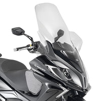KAPPA stiklas KYMCO DOWNTOWN 125 ABSI '15-'24 DOWNTOWN 350I '15-'24 92,5 x 63,5 cm skaidrus