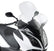 KAPPA stiklas KYMCO DOWNTOWN 125I 200I 300I '09-'17 X TOWN 125 300 '16-'25 81,5 x 64 cm skaidrus