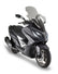 KAPPA stiklas KYMCO XCITING 400I '13-'17 XCITING S 400I '18-'24 reikalingas komplektas D6112KITK 85,5 x 66 cm