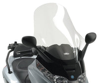 KAPPA stiklas PIAGGIO X-EVO 125 250 400 '07-'11 X8 125 150 200 250 400 '04-'10 80 x 60 cm skaidrus