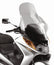 KAPPA stiklas SUZUKI AN 250 400 BURGMAN '03-'06 80 x 71 cm skaidrus
