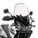 KAPPA stiklas SUZUKI DL 650 1000 V-STROM '04-'11 KAWASAKI KLV 1000 '04-'09 57 x 48 cm skaidrus