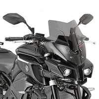 KAPPA stiklas YAMAHA MT 10 '16-'21 36 x 36 cm tamsus
