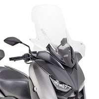 KAPPA stiklas YAMAHA X-MAX 125 '18-'22 X-MAX 300 '17-'22 X-MAX 400 '18-'21 73,5 x 64 cm skaidrus