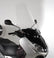 KAPPA stiklas YAMAHA X-MAX 125 250 '05-'09 MBK SKYCRUISER 125 '05-'09 63,5 x 69,5 cm skaidrus