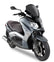 KAPPA stiklas YAMAHA X-MAX 125 250 '10-'13 37 x 43 cm juodas