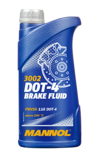 MANNOL stabdžių skystis DOT-4 450ML