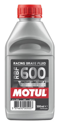 MOTUL stabdžių skystis RBF 600 DOT4 0,5 l Factory Line sintetinis