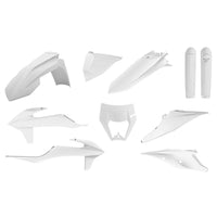 POLISPORT plastikų komplektas KTM EXC EXC-F TPI '20-'23 su lempos apsauga 86686