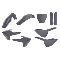POLISPORT plastikų komplektas HUSQVARNA TC FC '16-18 su numerio lentele 8665800006