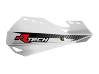 RACETECH RTECH DUAL EVO rankų apsaugos mėlynos su vairo tvirtinimais