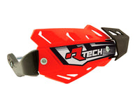 RACETECH RTECH VERTIGO ATV rankų apsaugos raudonos su 3 vairo tvirtinimais