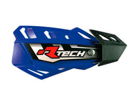 RACETECH RTECH FLX CROSS/ENDURO rankų apsaugos mėlynos su 2 vairo tvirtinimais