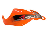 RACETECH RTECH GLADIATOR EASY rankų apsaugos oranžinės su vairo tvirtinimais 22,2 mm 28,6 mm