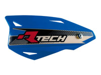 RACETECH RTECH VERTIGO CROSS/ENDURO rankų apsaugos mėlynos su vairo tvirtinimais