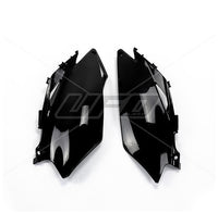UFO galinės šoninės plastmasės HONDA CRF 250R '11-'13 CRF 450R '11-'12 juodas model USA