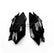 UFO galinės šoninės plastmasės HONDA CRF 250R '11-'13 CRF 450R '11-'12 juodas model USA