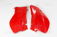 UFO galinės šoninės plastmasės HONDA XR 650R '00-'07 raudona