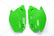 UFO galinės šoninės plastmasės KAWASAKI KX 125 250 '03-'17 žalias