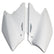 UFO galinės šoninės plastmasės KAWASAKI KXF 250 '04-'05 baltas KX