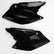 UFO galinės šoninės plastmasės KAWASAKI KXF 250 '04-'05 juodas