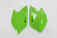 UFO galinės šoninės plastmasės KAWASAKI KXF 250 '06-'08 žalias