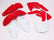 UFO plastiko komplektas HONDA CRF 150 '07-'17 OEM raudona balta HO111E999