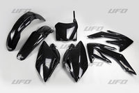 UFO plastiko komplektas HONDA CRF 250R '08-'09 juodas HO112BE001 HO112E001