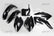 UFO plastiko komplektas HONDA CRF 250R '08-'09 juodas HO112BE001 HO112E001