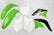 UFO plastikų komplektas KAWASAKI KXF 250 '06 OEM žalias/baltas