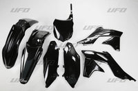 UFO plastikų komplektas KAWASAKI KXF 250 '13 juodas
