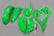 UFO plastikų komplektas KAWASAKI KXF 250 '21-'24 KXF 450 '19-'23 žalias fluo
