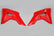 UFO radiatoriaus apsaugos HONDA CRF 250R '18 CRF 450RX '17-'18 raudona