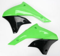 UFO radiatoriaus apsaugos KAWASAKI KLX 450 R '07-'25 žalias
