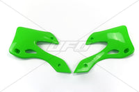 UFO radiatoriaus apsaugos KAWASAKI KX 125 250 '99-'02 žalias