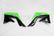 UFO radiatoriaus apsaugos KAWASAKI KXF 450 '12-'15 OEM žalias/juodas